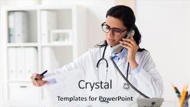  Presentation with hindu - Theme consisting of medicine people and healthcare concept background and a light gray colored foreground