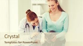  Presentation with health care - Amazing PPT theme having medicine pet animals health care backdrop and a  colored foreground