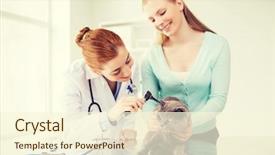  Presentation with self care for health care professionals - PPT layouts with medicine pet animals health care background and a  colored foreground