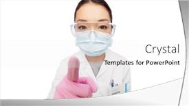  Presentation with medical profession - Colorful theme enhanced with medicine-profession-and-healthcare-concept backdrop and a white colored foreground