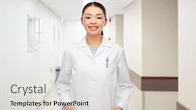  Presentation with doctor asian - Beautiful PPT layouts featuring medicine-profession-and-healthcare-concept backdrop and a lemonade colored foreground