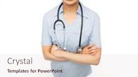  Presentation with doctor asian - Colorful PPT layouts enhanced with medicine-profession-and-healthcare-concept backdrop and a lemonade colored foreground