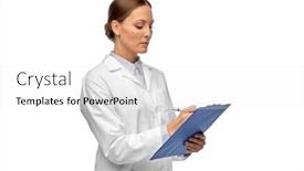  Presentation with medical profession - PPT layouts enhanced with medicine-profession-and-healthcare-concept background and a white colored foreground