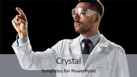  Presentation with black people - Beautiful slide set featuring medicine science healthcare and people backdrop and a  colored foreground