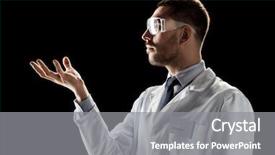  Presentation with black people - Audience pleasing PPT theme consisting of medicine science healthcare and people backdrop and a  colored foreground