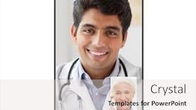  Presentation with indian woman - Colorful PPT layouts enhanced with medicine-technology-and-online-communication backdrop and a lemonade colored foreground