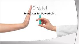  Presentation with vaccination - Beautiful PPT theme featuring medicine-vaccination-and-healthcare-concept backdrop and a white colored foreground