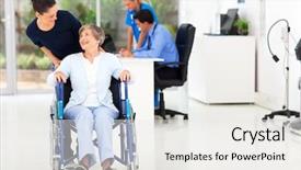  Presentation with death in loving memory funeral - Presentation consisting of medicine wheel - beautiful loving daughter taking senior background and a white colored foreground