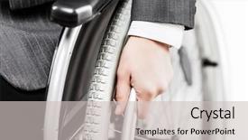  Presentation with business competition - Colorful PPT theme enhanced with medicine wheel - business career and professional competition backdrop and a light gray colored foreground