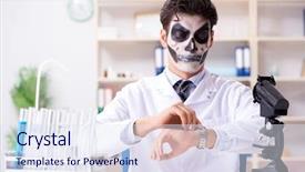 Presentation with scary - Amazing presentation design having medico legal - scary monster doctor working backdrop and a  colored foreground