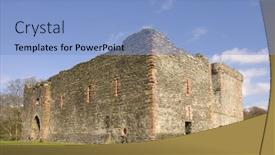  Presentation with scotland - Amazing presentation having medieval castle ruins at skipness in kintyre argyle scotland backdrop and a light blue colored foreground