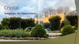  Presentation with medieval - Cool new theme with medieval-center-of-siena-winter backdrop and a sky blue colored foreground