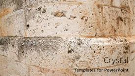  Presentation with medieval - PPT theme enhanced with medieval-stone-wall-background background and a  colored foreground