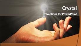  Presentation with dark ages - Cool new PPT layouts with medieval times ages - female hand with key backdrop and a gray colored foreground