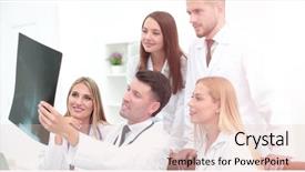  Presentation with confident - PPT layouts featuring medis - portrait of confident happy group background and a lemonade colored foreground