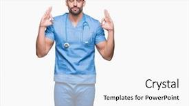  Presentation with meditation - PPT layouts consisting of meditation gesture with fingers yoga background and a  colored foreground