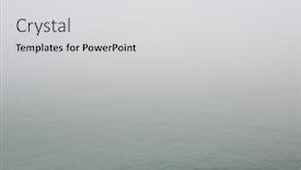  Presentation with sea weather - PPT layouts featuring mediterranean-sea-in-fog-foggy background and a light gray colored foreground