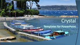  Presentation with sea fishing - Amazing theme having mediterranean sea in the french backdrop and a ocean colored foreground