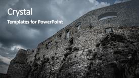  Presentation with castle - Cool new presentation with medival - walls of spis castle backdrop and a gray colored foreground