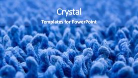  Presentation with carpet - PPT theme with meekness - background of blue carpet background and a  colored foreground