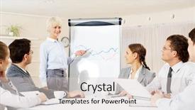  Presentation with maths fundamental lecture work - PPT theme enhanced with meeting briefing - photo of successful businesswoman reading background and a light gray colored foreground