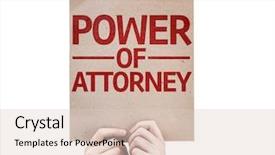  Presentation with attorney - Amazing PPT layouts having meeting request - power of attorney card isolated backdrop and a lemonade colored foreground