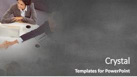  Presentation with meeting - PPT layouts having meeting with grey transition effect background and a  colored foreground