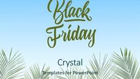  Presentation with black and blue - Slide deck with mega projects - caligraphic text black friday background and a sky blue colored foreground