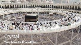  Presentation with kaaba mecca - Slide deck consisting of spearhead - appetizing apple with a sharp background and a sky blue colored foreground