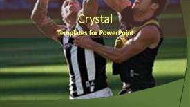  Presentation with win - Cool new presentation theme with melbourne-august-15-collingwood-s backdrop and a tawny brown colored foreground