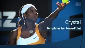  Presentation with third - Beautiful PPT layouts featuring melbourne-australia-january-23-serena backdrop and a ocean colored foreground