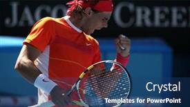  Presentation with quarter - Beautiful slides featuring melbourne-australia-january-26-rafael backdrop and a ocean colored foreground