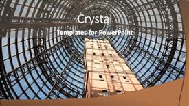  Presentation with glass tower - Colorful PPT layouts enhanced with melbourne-australia-july-3-2014 backdrop and a dark gray colored foreground