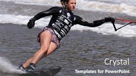  Presentation with melbourne - Presentation theme enhanced with melbourne-australia-march-11-regina background and a gray colored foreground