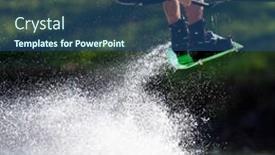  Presentation with australia melbourne - Presentation theme consisting of businessman under pressure between two background and a light gray colored foreground