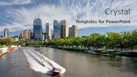  Presentation with australia melbourne - Cool new presentation theme with melbourne-australia-march-12-yarra backdrop and a  colored foreground