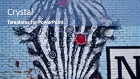  Presentation with street art graffiti - 