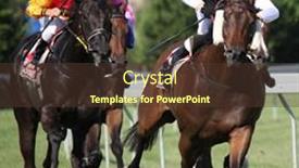  Presentation with quantum - PPT layouts having melbourne-february-21-horses background and a tawny brown colored foreground