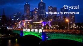  Presentation with melbourne - Audience pleasing slide set consisting of melbourne-february-22-melbourne-s backdrop and a navy blue colored foreground