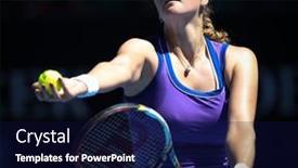  Presentation with petra - Audience pleasing PPT layouts consisting of melbourne-january-17-petra-kvitova backdrop and a navy blue colored foreground