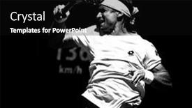  Presentation with win - PPT layouts enhanced with melbourne-january-22-david-ferrer background and a black colored foreground