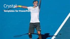  Presentation with win win - Colorful slide deck enhanced with melbourne-january-23-roger-federer backdrop and a teal colored foreground