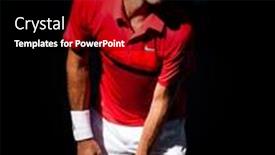  Presentation with win win - Colorful theme enhanced with melbourne-january-24-roger-federer backdrop and a black colored foreground