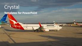  Presentation with aircraft takeoff - 