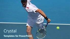  Presentation with volley - Amazing presentation design having melbourne-march-6-carsten-ball backdrop and a ocean colored foreground