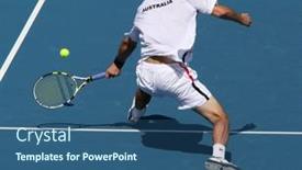  Presentation with melbourne - PPT theme consisting of melbourne-march-6-carsten-ball background and a ocean colored foreground