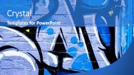  Presentation with street art graffiti - 