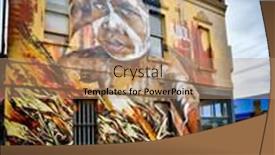  Presentation with street art graffiti - 