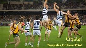  Presentation with australia melbourne - PPT theme having melbourne-september-9-james-podsiardly background and a tawny brown colored foreground