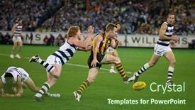  Presentation with melbourne - Slides with melbourne-september-9-sam-mitchell background and a tawny brown colored foreground